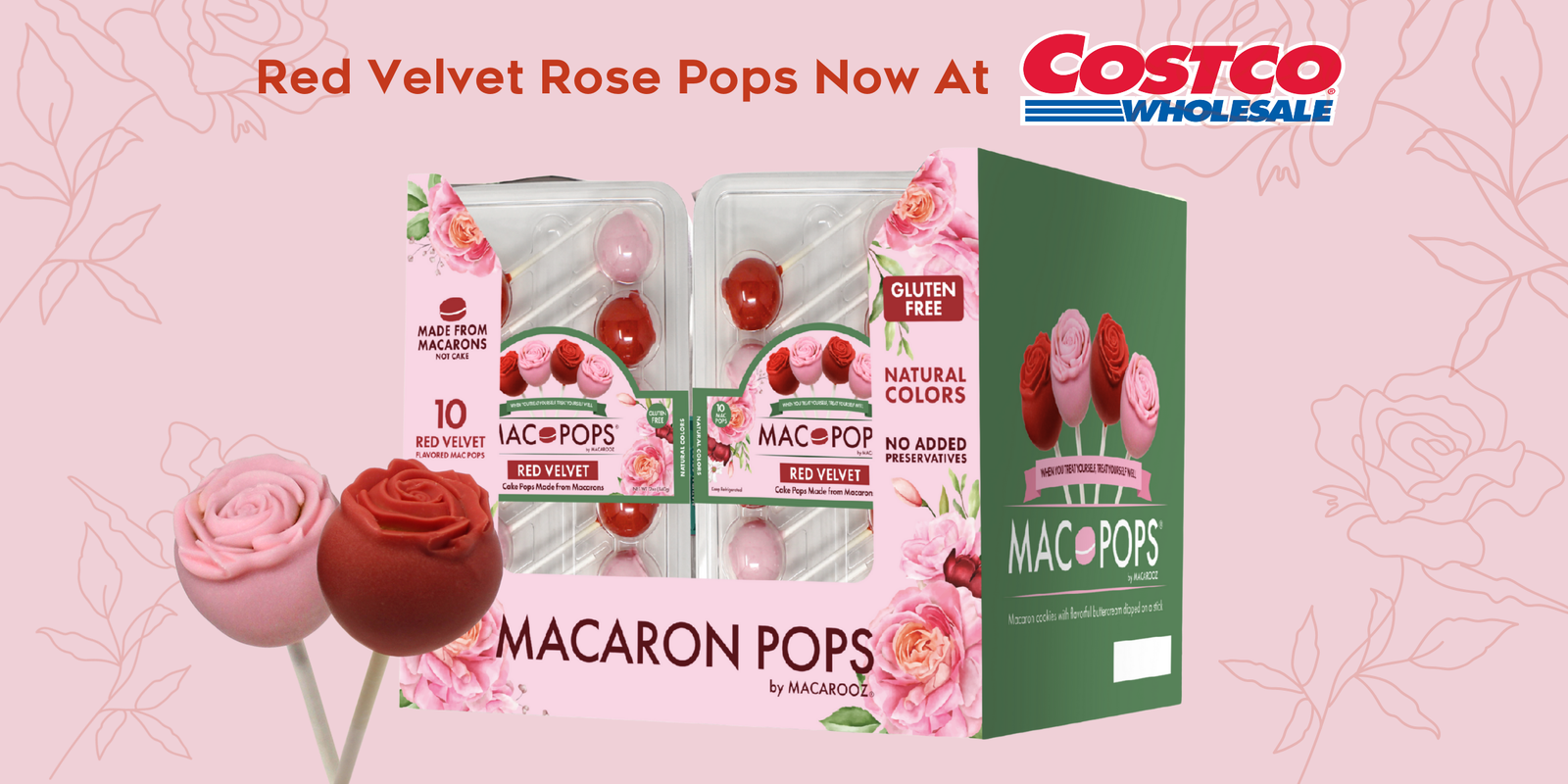 Blooming into Costco: Our Rose Mac Pops Debut in NorCal Costco