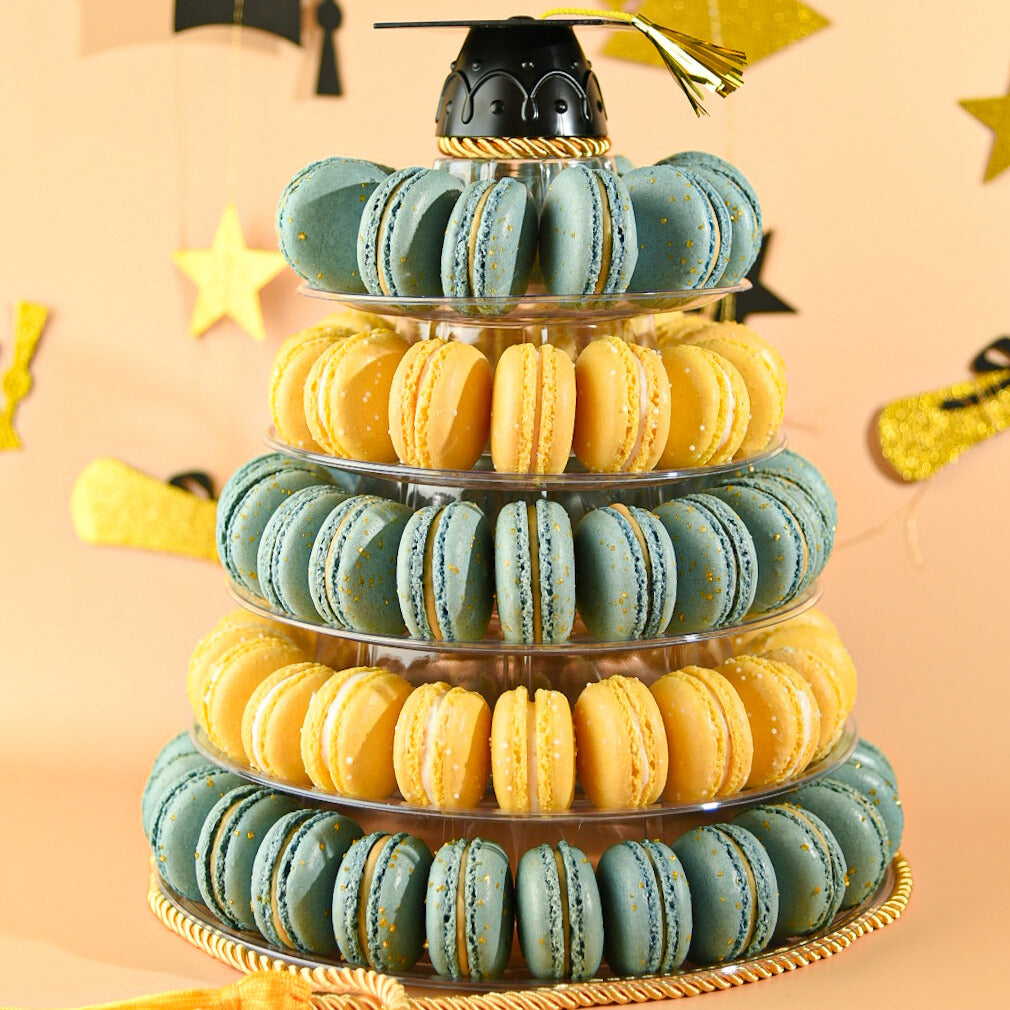 Graduation Macaron Tower