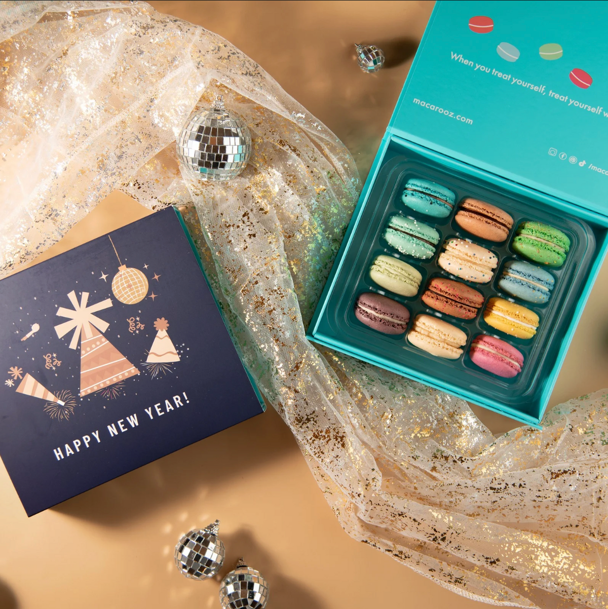 Happy New Year 'Surprise Me' Macaron Box