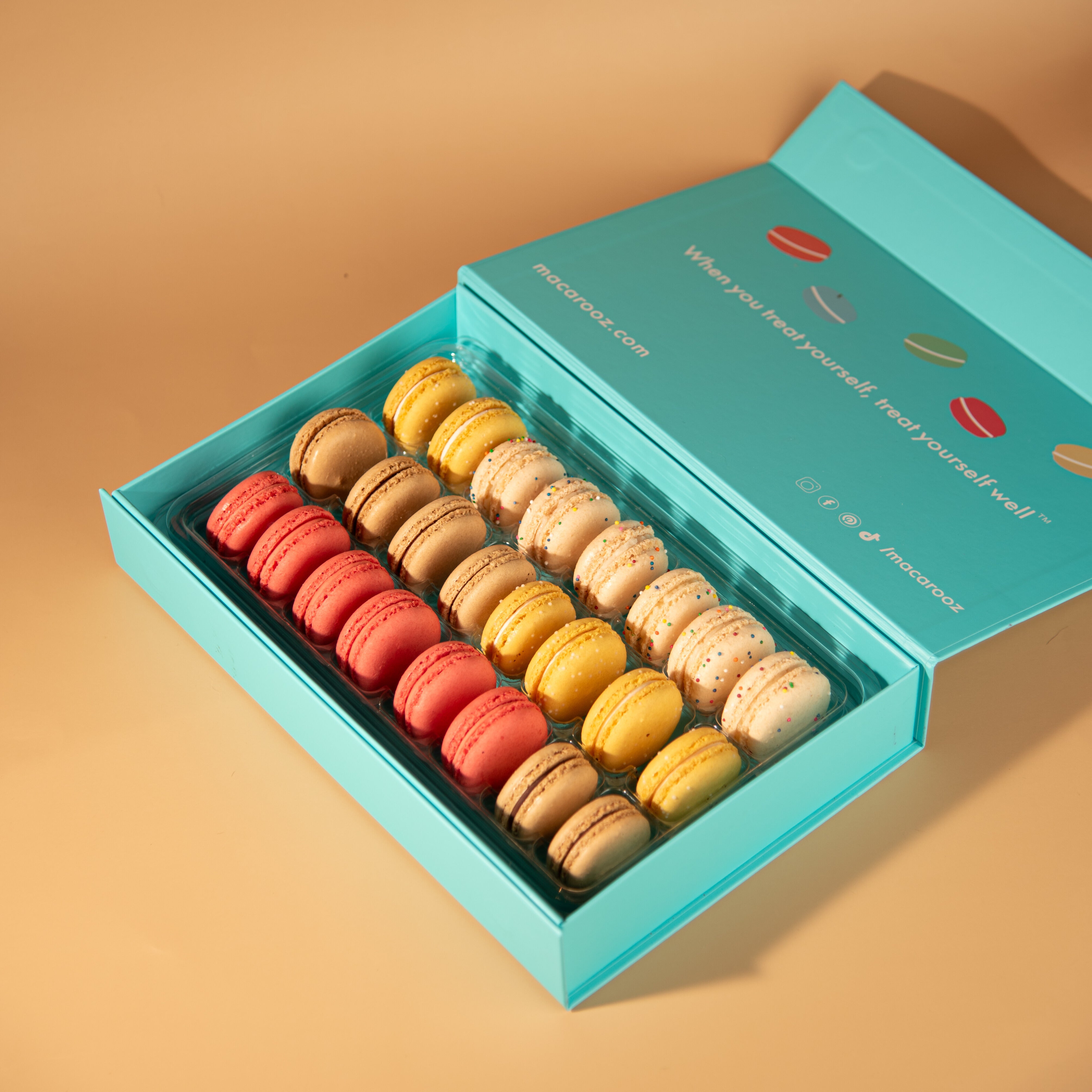 Cherry Vanilla Macaron - Macarooz