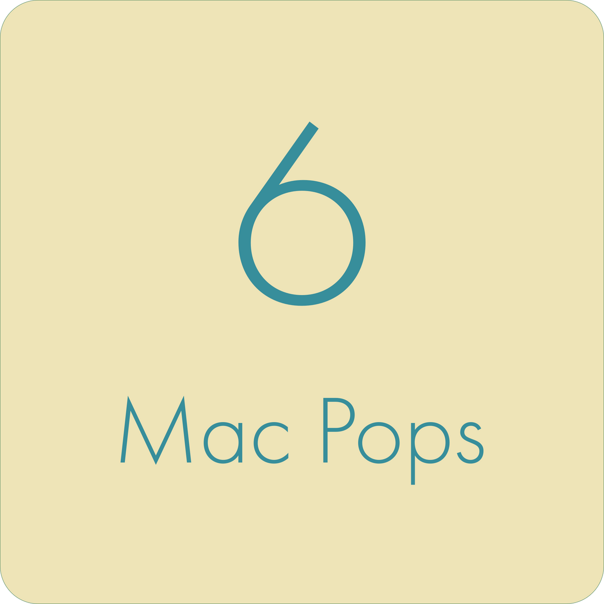 Holiday Mac Pops