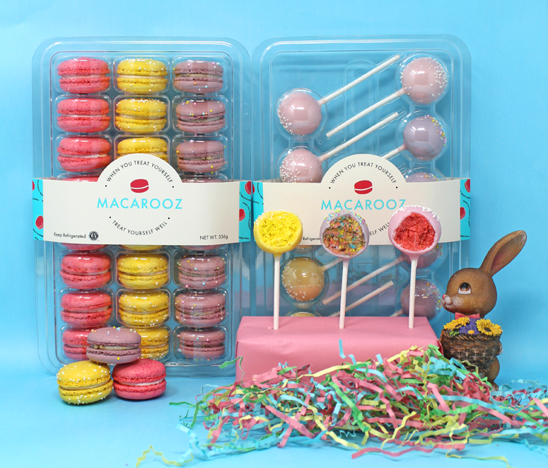 Easter Set 6: 24ct Macarons + 10ct Mac Pops