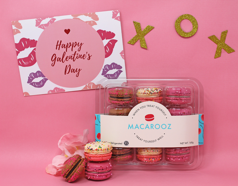 Galentine&#39;s Day Set 2: 12ct Macarons