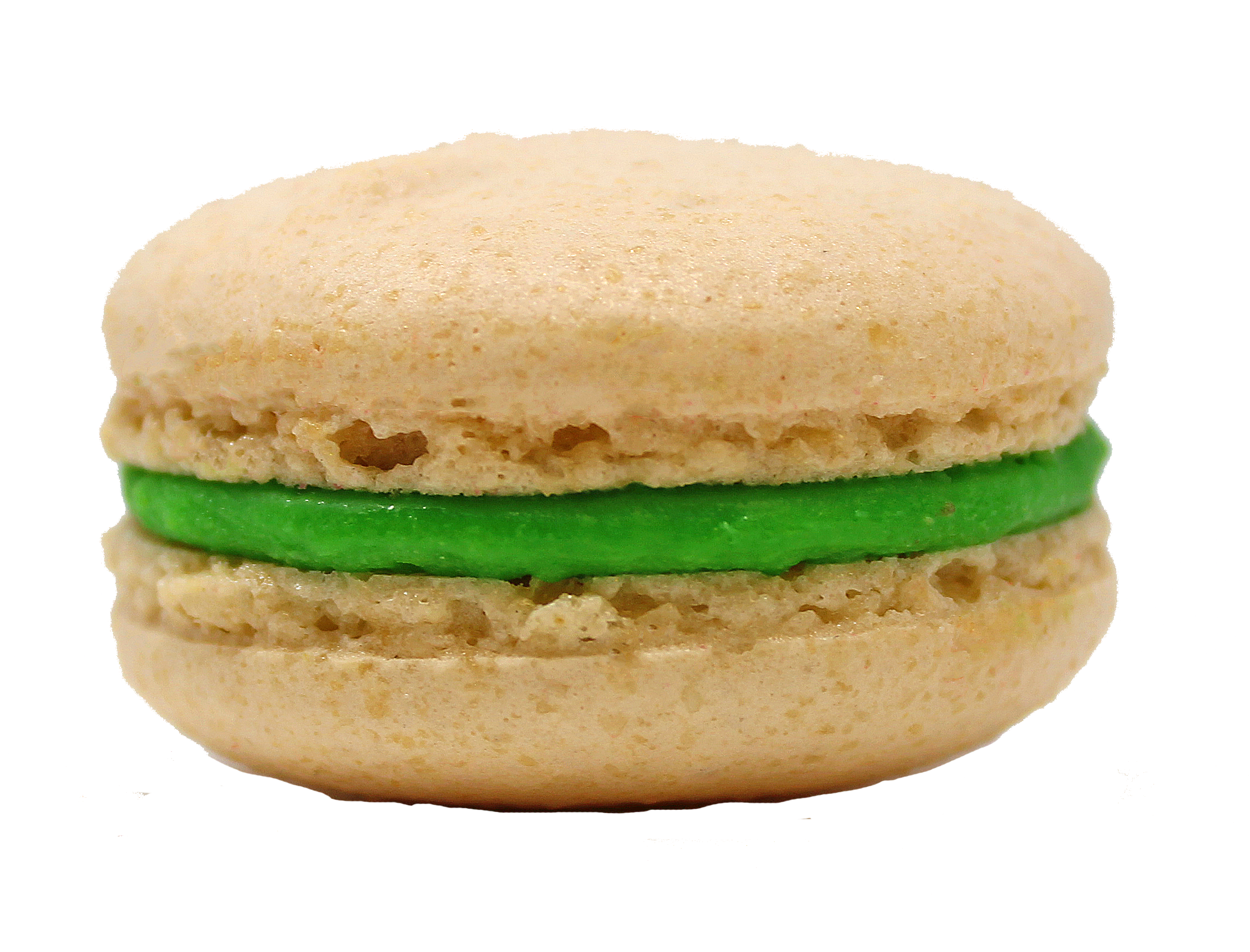 Coconut Pandan Macaron - Macarooz
